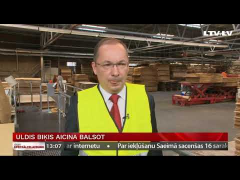 Ziņu speciālizlaidums. Uldis Biķis aicina balsot