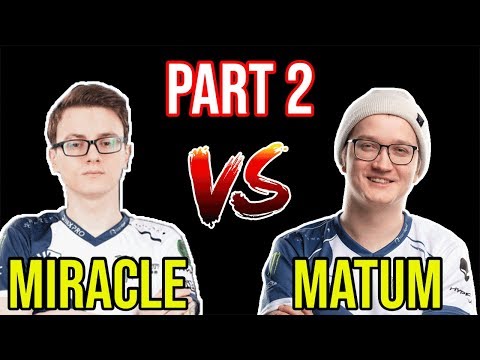 TEAM MIRACLE vs TEAM MATUMBAMAN 8000 Average MMR Part 2.