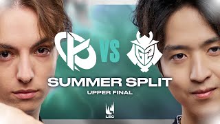 KC vs G2, POUR UNE PLACE EN GRANDE FINALE ! (LEC Summer Split 2026)