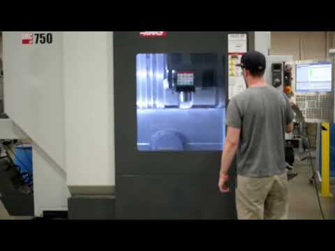 2017 Haas Model UMC-750 5-Axis CNC Universal Machining Center, Haas CNC Control, 30 HP Spindle Motor