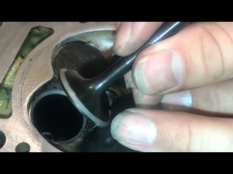 Ventile läppen und mit Wasser testen, um die ordnungsgemäße Abdichtung zu überprüfen 1.8t Audi