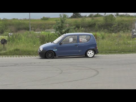 3 OMV Wałbrzyski Mistrz Kierownicy 2022 - Tomasz Sołowiej / Łukasz Augustyniak - Fiat Seicento