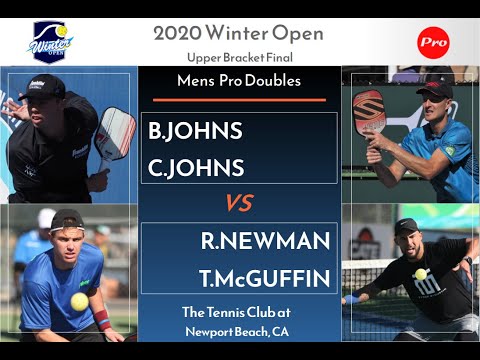 2020 Winter Open @ Newport Beach MDPro UBF B.Johns/C.Johns v T.McGuffin/R.Newman
