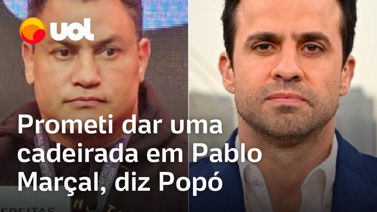 Popó fala em cadeirada em Pablo Marçal: 'Não tenho como me despedir sem lutar com quem me desafiou'
