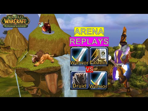 2200+ Paladin Warrior v.s. Druid Warrior Replay Pack