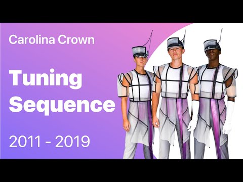 Carolina Crown Tuning Sequence 2011-2019