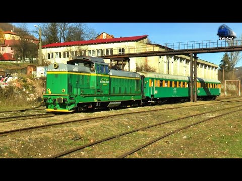 🚂 Trenul Turistic Semeringul Bănățean Touristic Train in Vechea Gară Anina Old Train Station