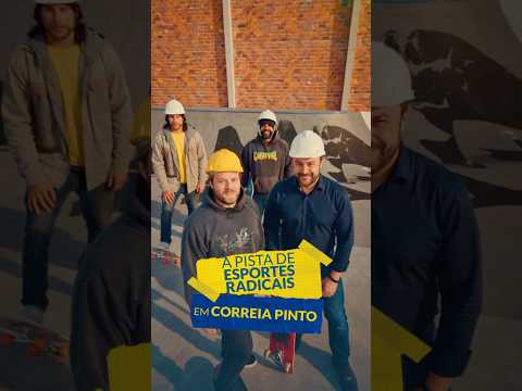 A nova pista de skate de 📍Correia Pinto já está ganhando forma! 🛹 | Marcius Machado