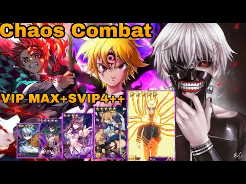Chaos Combat Horizontal P-Server Vip Max + SVIP4++ - Free Rechange DM Cuppon - Game All anime