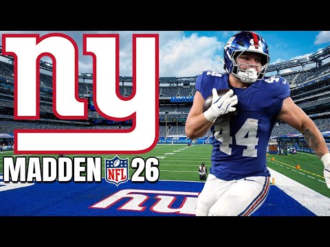 Start of the Regular Season! | New York Giants Franchise Rebuild Ep. 2