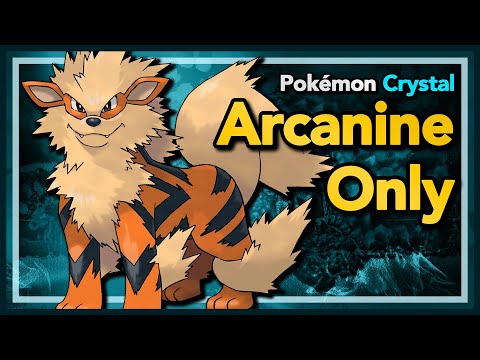How fast can I beat Pokémon Crystal with Arcanine only? - Pokémon Crystal Solo Challenge
