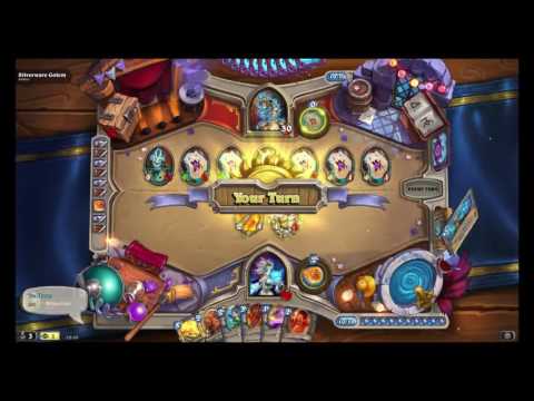 Hearthstone Solo Adventure Karazhan Heroic  Silverware Golem Bug