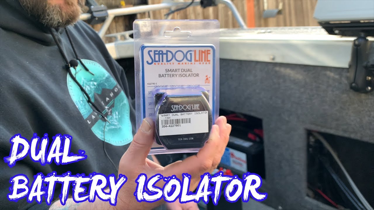 Watch video BOAT DUAL BATTERY ISOLATOR INSTALL | HOW TO Now BOAT DUAL BATTERY ISOLATOR INSTALL | HOW TO