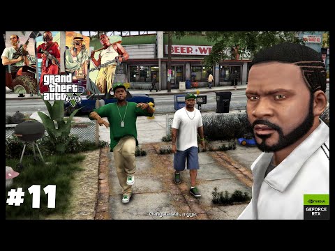 GTA 5: 'Long Stretch' Mission Walkthrough RTX Graphics MOD [GTA5 #11 4K 60FPS RAY TRACING]