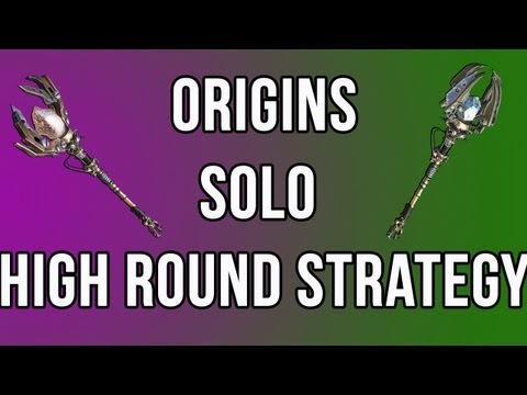 Origins - Solo High Round Strategy Guide (Round 30+) Black Ops 2 Zombies