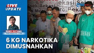 6 Kilogram Sabu & 300 Pil Ekstasi Diblender Polsek Bekasi Selatan, 2 Tersangka Terancam Hukuman Mati