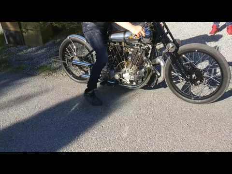 JAP Motorcycle Start Up