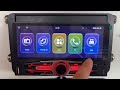Multimediálne 1DIN autorádio - 6,8" LCD / 3x USB / Bluetooth / CarPlay / AndroidAuto / Mirrorlink - Video Youtube