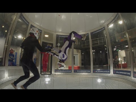 Indoor skydiving -  Session #26 with @Tunnel Ninja! Head Down #7