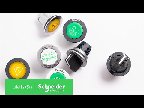 Video thumbnail of Botão Impulso 1NA VD XB5-AA31 - Schneider Electric