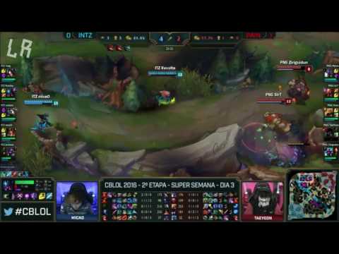 INTZ Jockster realiza bela jogada de Alistar (CBLoL 2016 - 2ª Etapa: PAIN x INTZ)