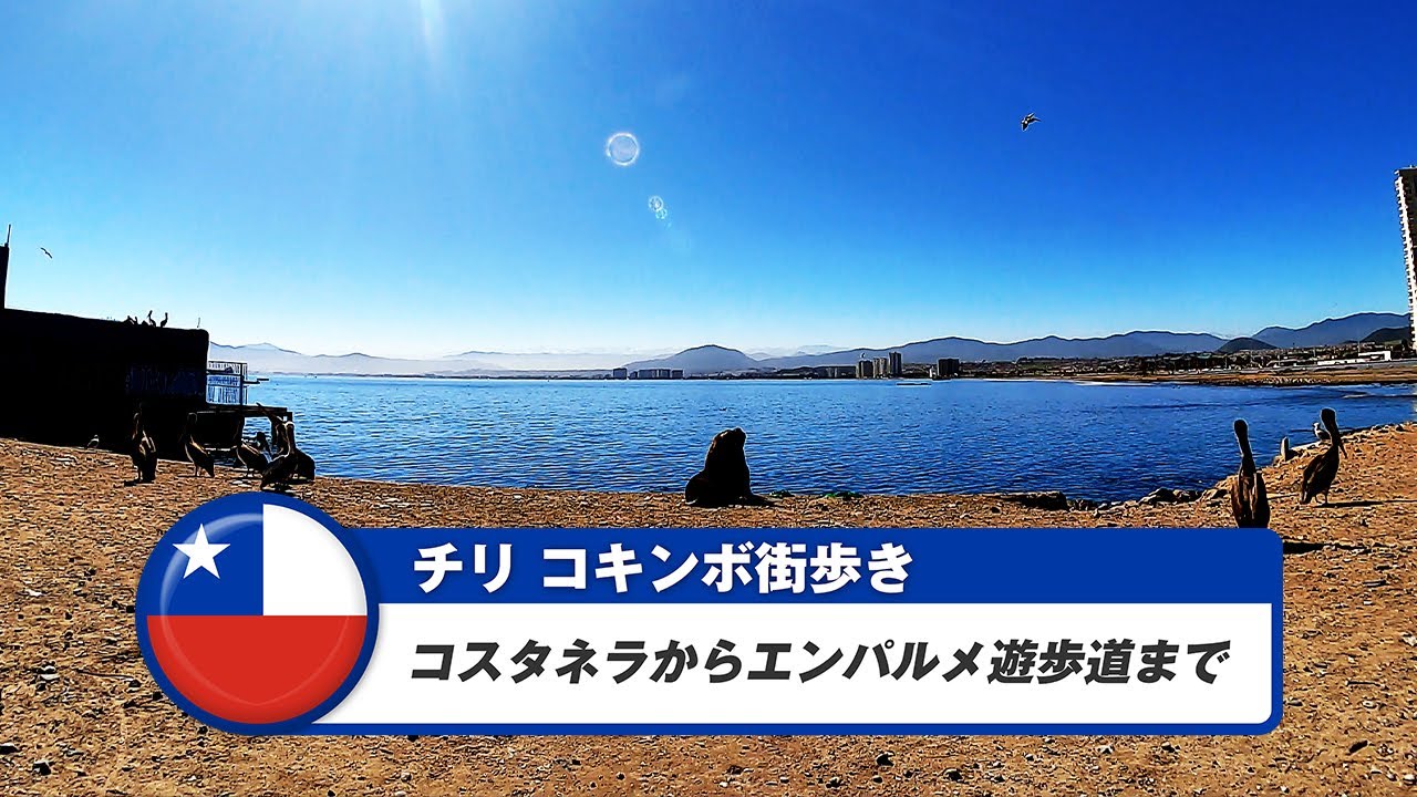 【チリ】コキンボ③コスタネラからエンパルメ遊歩道まで