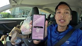 Denny's UberEats Pick-Up & Deliver in Lakewood, California - Side hustle gig life