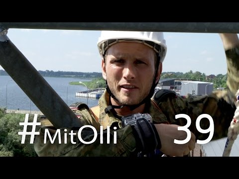 Mit Olli beim Lehrgang Höhenrettung - Bundeswehr