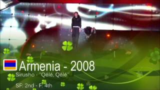 Armenia in Eurovision - All Entries [HD] (2000-2013)