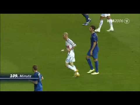 WM Finale 2006 Berlin Zidane vs Materazzi Kopfnuss