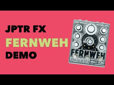 JPTR FX Fernweh - Vintage-Voiced Dual Delay Pedal | Reverb