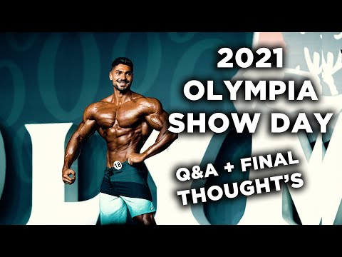 SHOW DAY!!! - ROAD TO Olympia 2021 Ep11