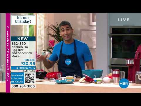 HSN | KitchenHQ Celebration featuring Chef Shahir 07.21.2023 - 02 PM