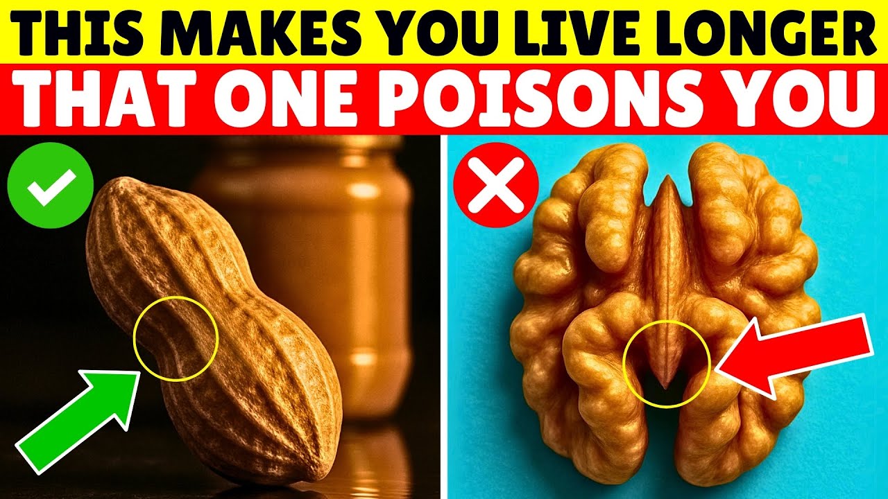 Over 65? 4 Nuts You MUST Eat and 4 You Should NEVER Touch | Senior Health Tips