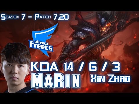 AFs MaRin XIN ZHAO vs LISSANDRA Top - Patch 7.20 KR Ranked