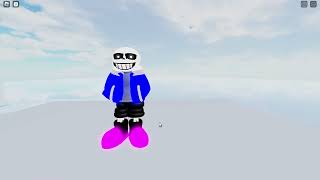 Rate my sans in obby creater