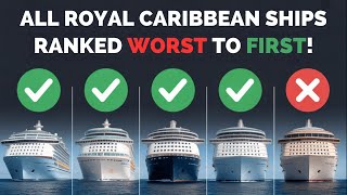 EVERY Royal Caribbean Cruise Ship RANKED Worst to First (2025 Edition)