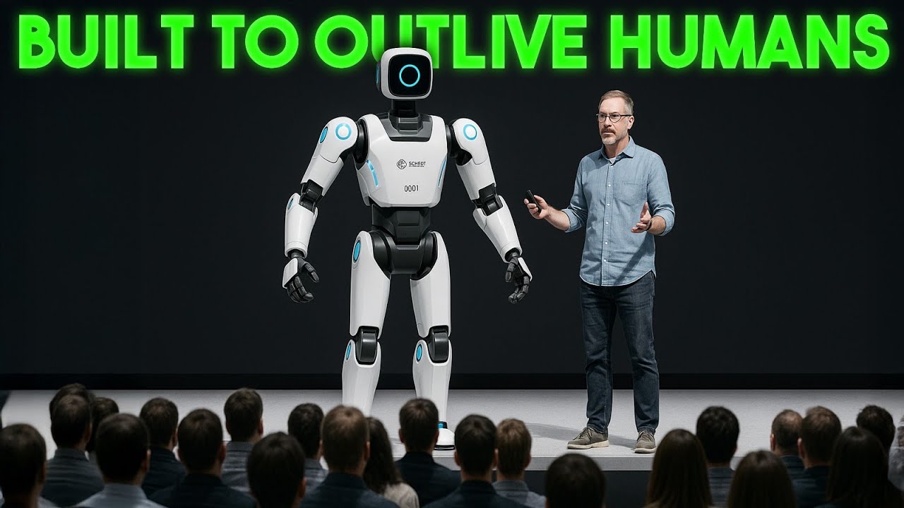 New AI Robot DARWIN Is Basically Immortal: It Powers Itself and Runs Forever!