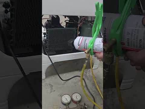 Recharging Vintage 1930s Refrigerator