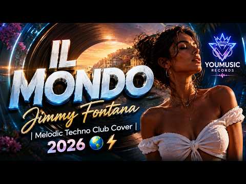 IL MONDO – Jimmy Fontana | Melodic Techno Club Cover 2026 🌍⚡