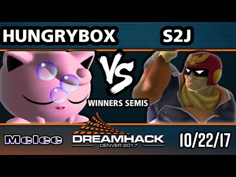 DHDEN17 Melee - Liquid`Hungrybox (Jigglypuff) Vs. Tempo | S2J (Falcon, Falco) - SSBM Singles WSF