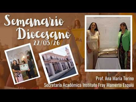 Prof.  Ana María Torino, Instituto Superior Fray Mamerto Esquiú