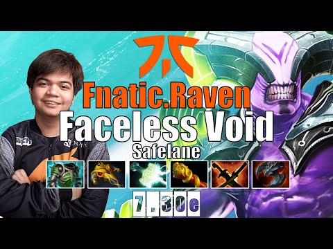 Faceless Void Safelane | Fnatic.Raven | HOW TO CHRONO PERFECTLY | 7.30e Gameplay Highlights