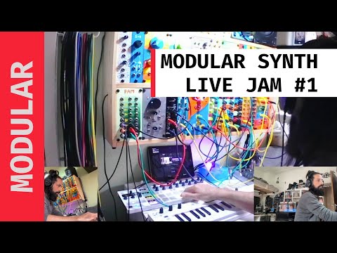 DIY Modular Synth Live Jam #1 (streamed on 2023-03-04)