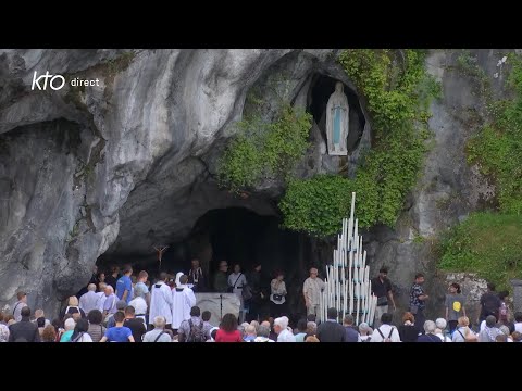 Chapelet du 5 juillet 2023 à Lourdes