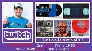 1/22/2023 Commodore Amiga In Analog! Vinyl, 1/4" Reel to Reel, VHS, Amiga News, Demos & Some Xenon 2