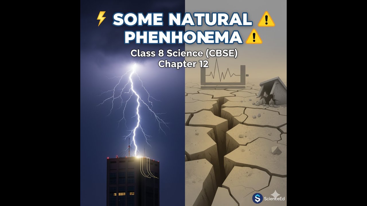 Class 8 Science Chapter 12 | Some Natural Phenomena | Full Animated PPT + Quiz