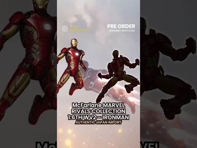 Vídeo relacionado con McFarlane Marvel Rivals Iron Man - Juguetes coleccionables a Escala 1:6