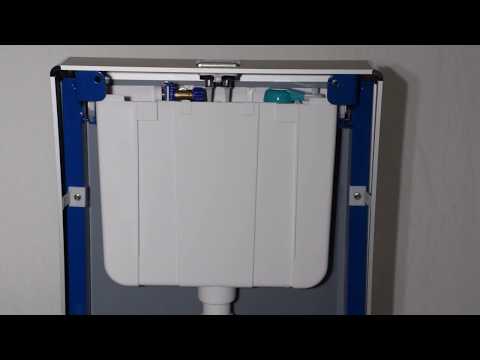 kardier glass cover cistern install and disassembly