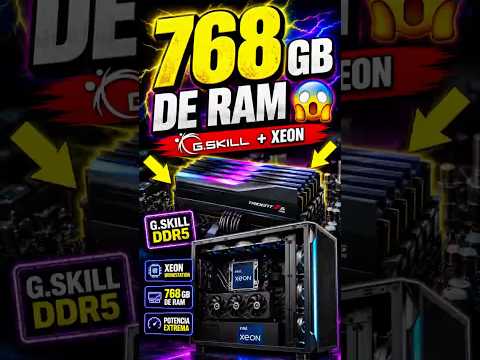 Así es un PC con 768 GB de RAM 🚀